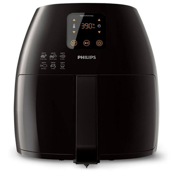 nồi chiên không dầu Philips HD9240 thiết kế Turbo Stars với lòng nồi hình cạnh xoáy độc đáo
