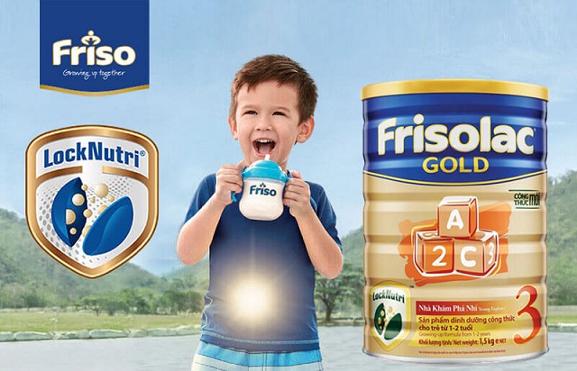 Sữa Friso 3 cung cấp dinh dưỡng cân bằng với công nghệ LockNutri; giúp bé yêu có khỏe mạnh, cao lớn và thông minh hơn mỗi ngày